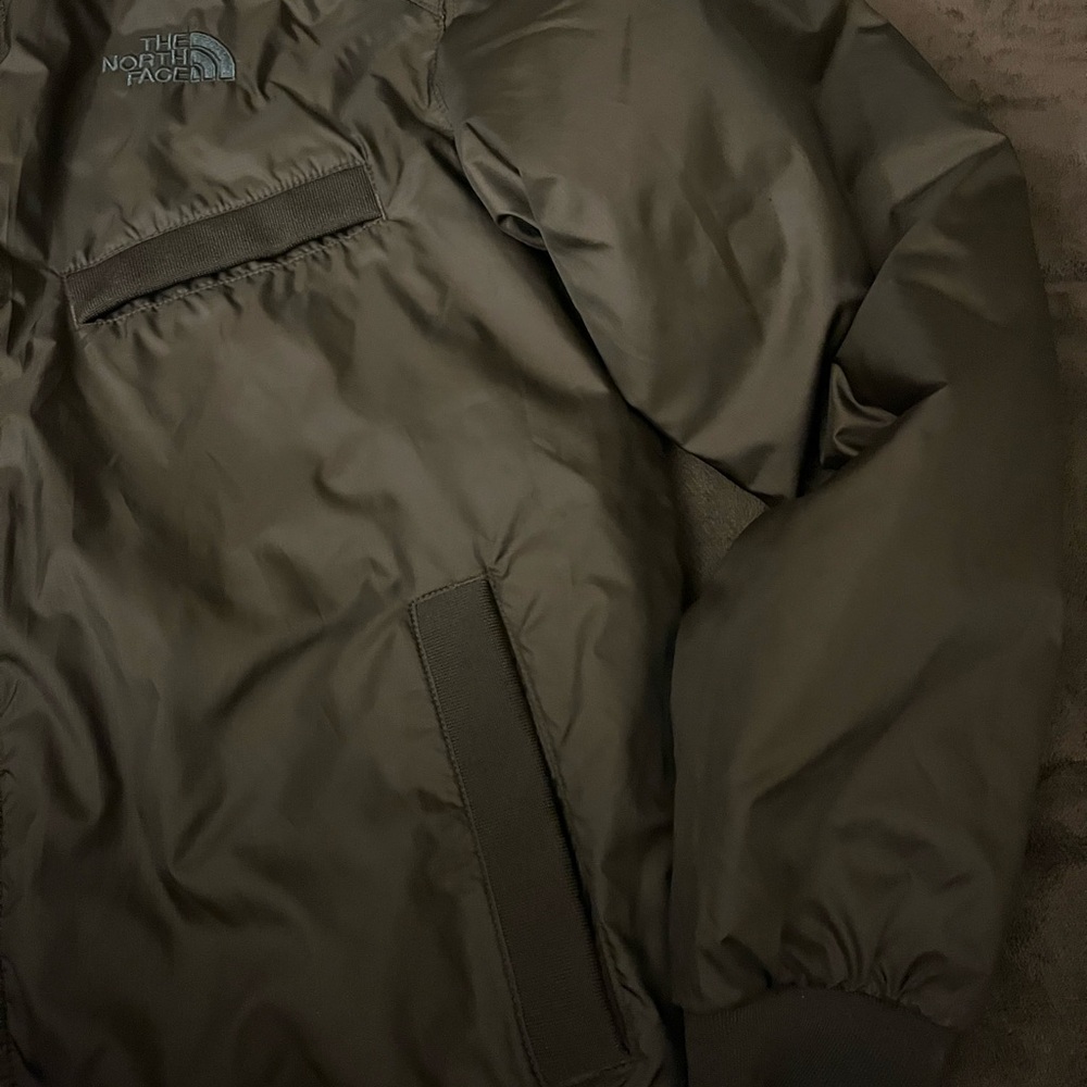 Rare North Face Reversible Cryptic Jacket Small F Medium Ripstop Chocolate Brown - Picture 15 of 16